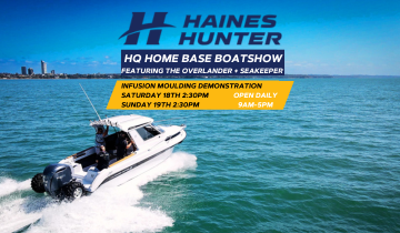 HQ Home Base Boatshow | Haines Hunter HQ